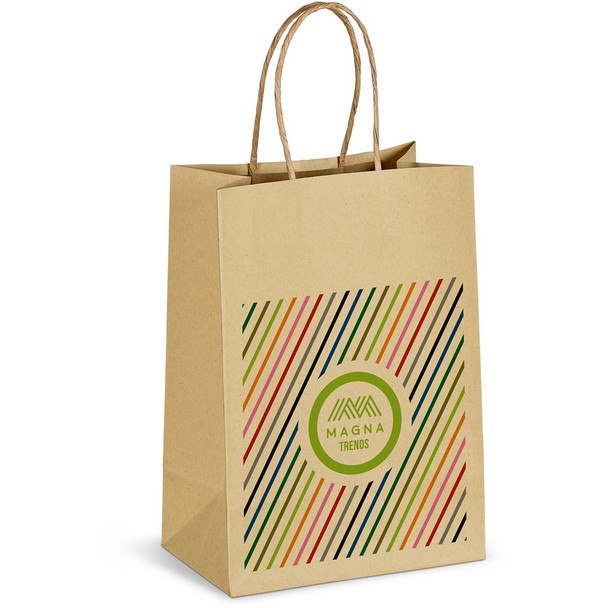 Ecological Digital Print Mini Gift Bag 150gsm