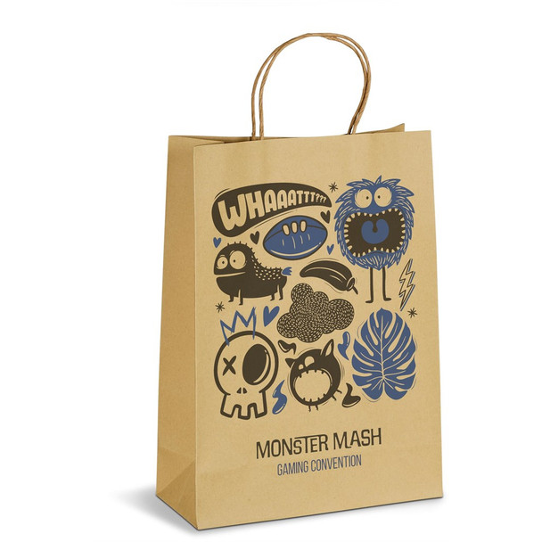 Ecological Digital Print Maxi Gift Bag 150gsm