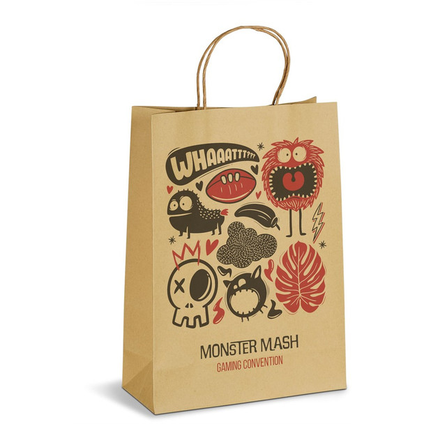 Ecological Digital Print Maxi Gift Bag 150gsm