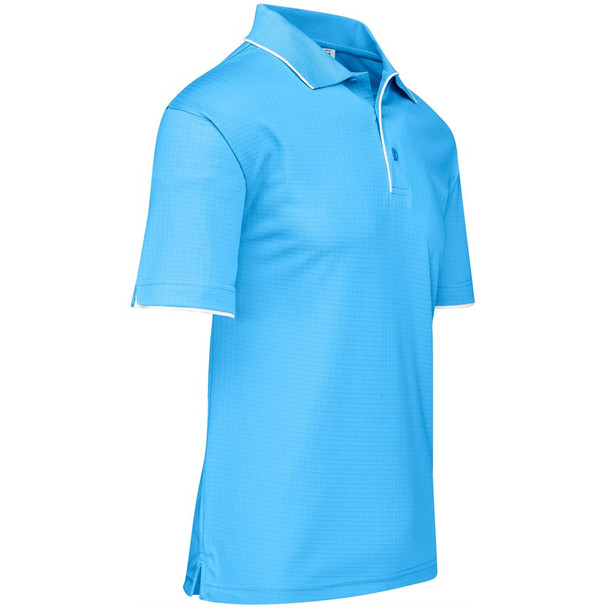 Mens Elite Golf Shirt - Light Blue