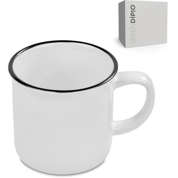 Serendipio York Ceramic Sublimation Coffee Mug - 280ml