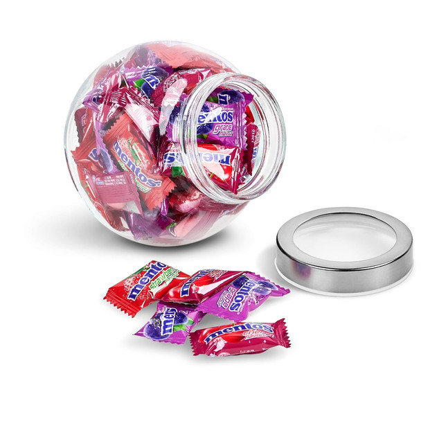 Mentos Classic Glass Candy Jar - Mixed Berry