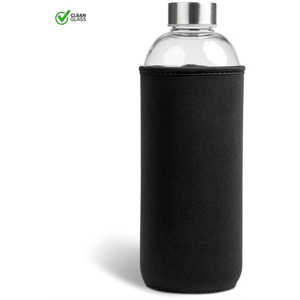 Kooshty Jumbo Glass Water Bottle - 1 Litre