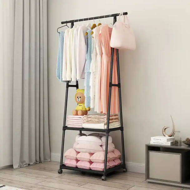 Standing Triangle Clothes Display Rack