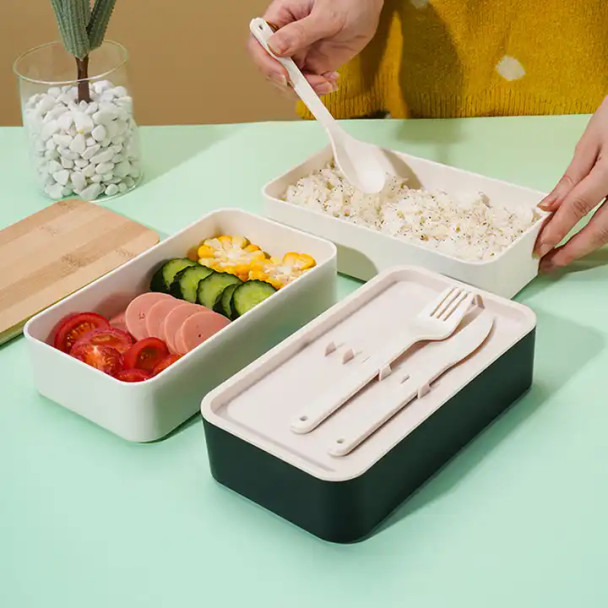 Reusable Wheat Straw Fiber Lunch Box