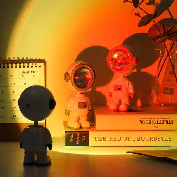Astronaut Sunset Lamp Projector Light
