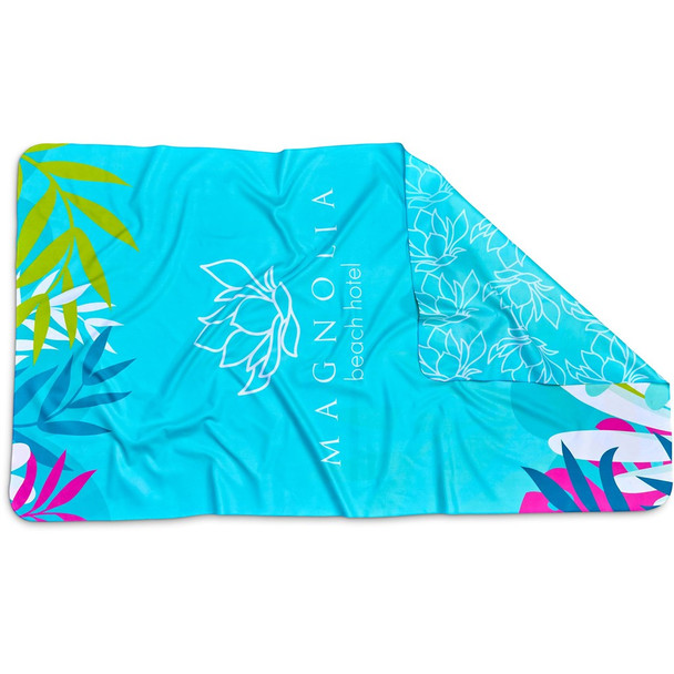 Sample Hoppla Hula Beach Towel - Dual Branding