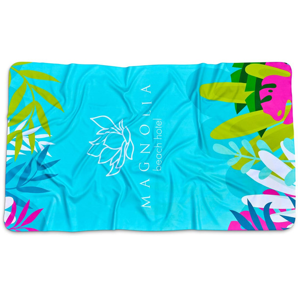 Sample Hoppla Hula Beach Towel - Dual Branding