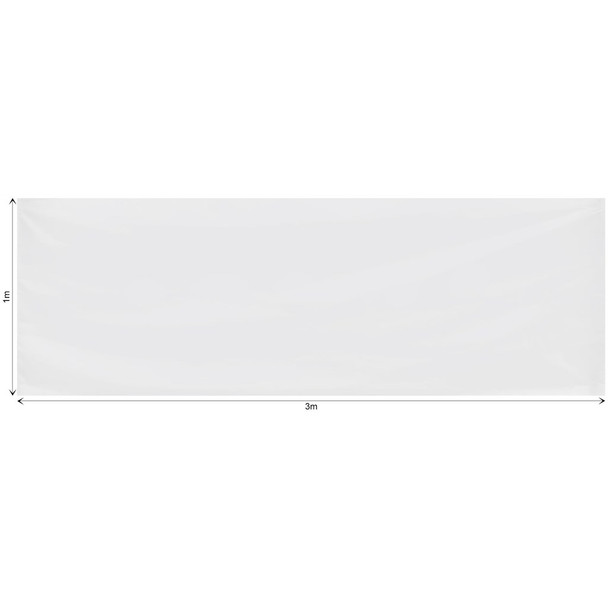 Ovation Sublimated Gazebo 6m X 3m - Short Side Half-Wall  (Excludes Hardware)