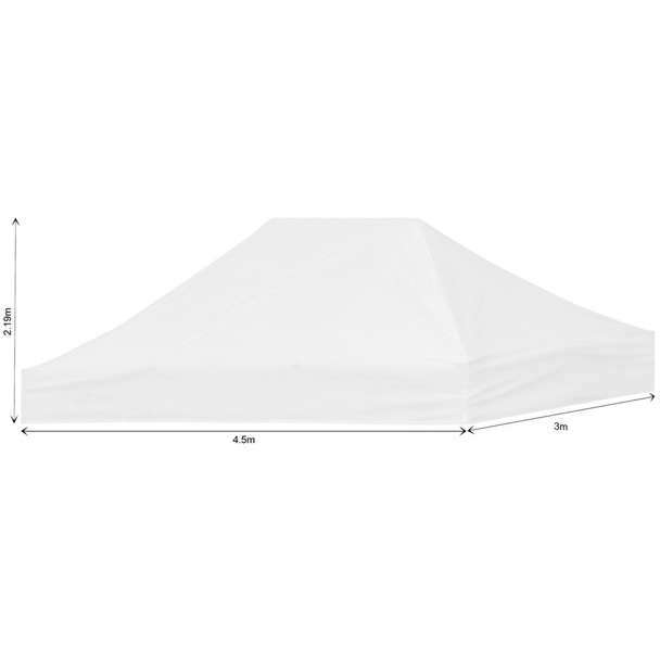 Ovation Sublimated Gazebo 4.5m X 3m - Roof  (Excludes Hardware)
