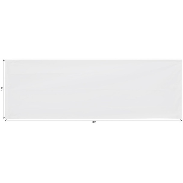 Ovation Sublimated Gazebo 4.5m X 3m - Short Side Half-Wall  (Excludes Hardware)