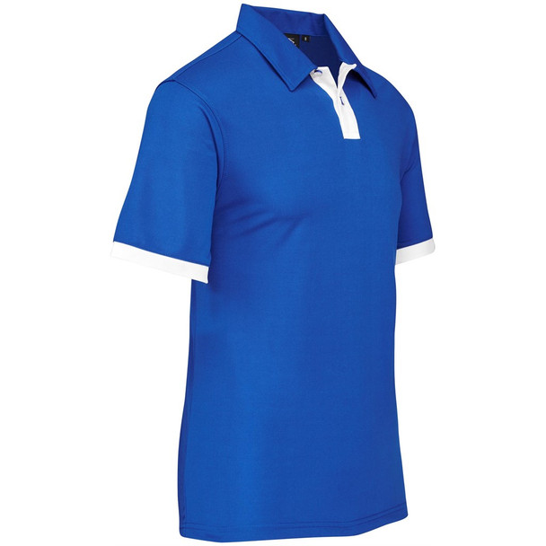 Mens Contest Golf Shirt - Royal Blue