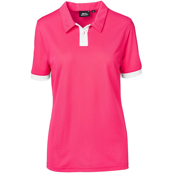 Ladies Contest Golf Shirt - Pink