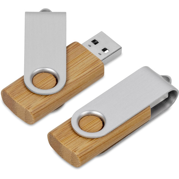 Okiyo Shimasu Bamboo Flash Drive - 8GB