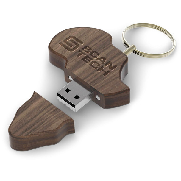 Andy Cartwright Afrique Flash Drive Keyholder - 16GB