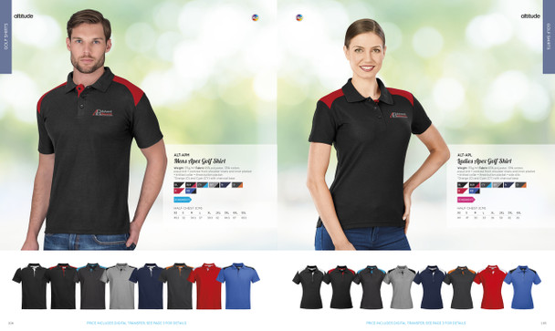 Ladies Apex Golf Shirt