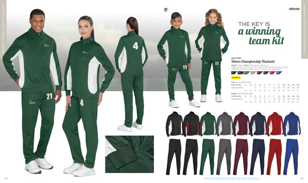 Unisex Championship Tracksuit