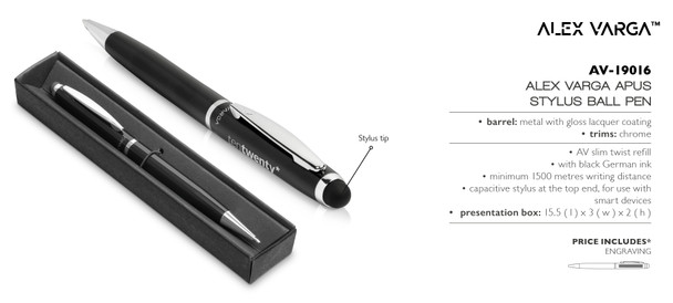 Alex Varga Apus Stylus Ball Pen