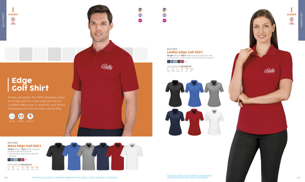 Ladies Edge Golf Shirt