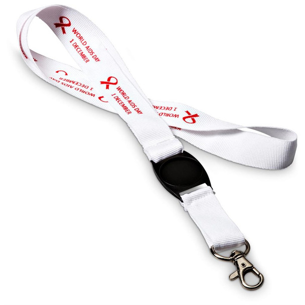 Bold Statement Dome Lanyard