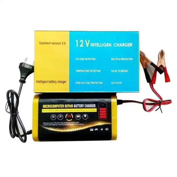 Car and Motorcycle Battery Charger 12V 6A