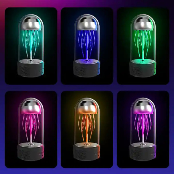 Jellyfish Lava Lamp With Speaker