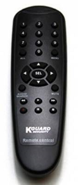 Kguard 4 Channel 960H DVR Remote Control, OEM, 6 Month Limited Warranty