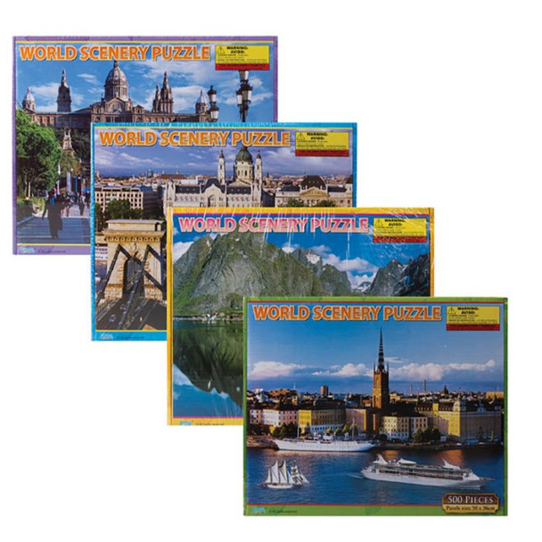 Puzzle Jigsaw Landscape Assorted 500pc