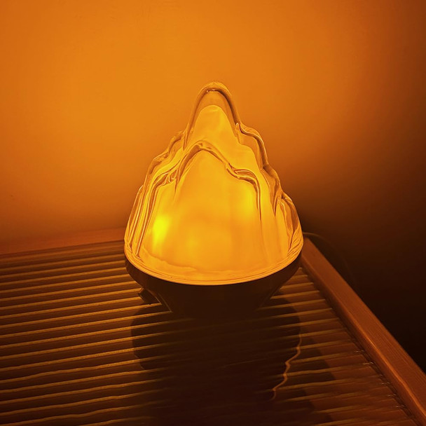 Flame Mountain Lamp