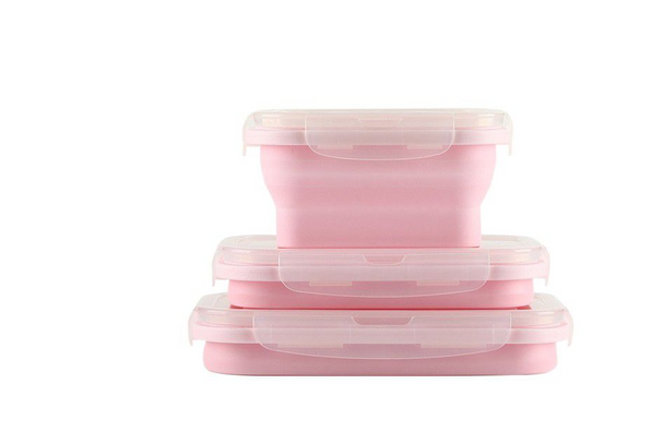 Foldable Silicone Food Storage Containers