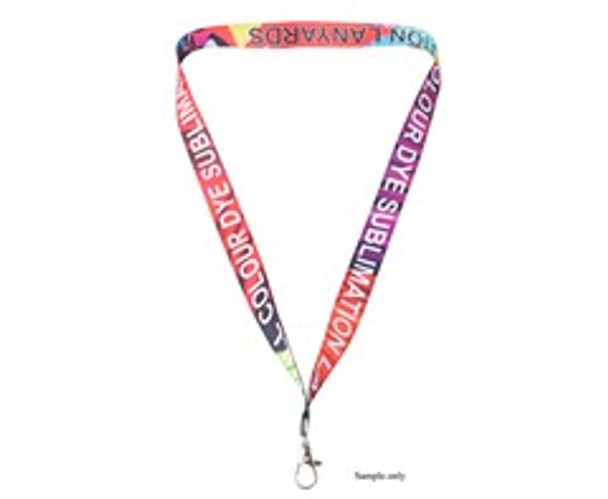Sample-Lanyard Double Side Sub with LobsterRing