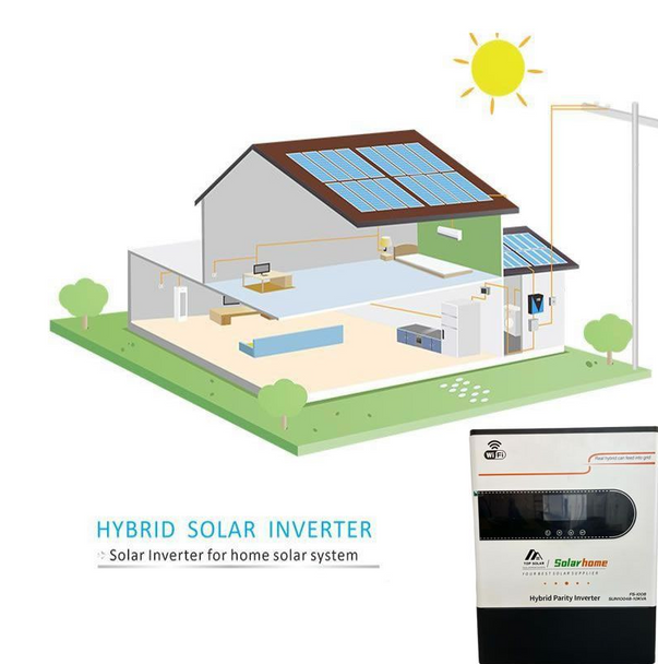 Top Solar 48V 10KVA 10KW Hybrid Parallel Inverter MPPT