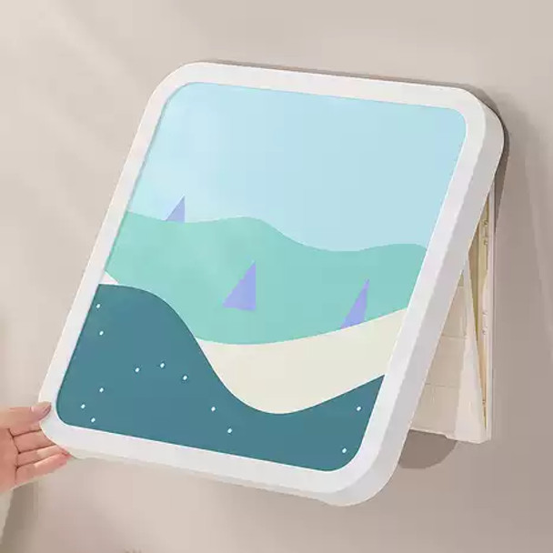 Foldable Shelf Organizer With Mirror