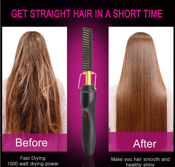 3 In 1  Electric Hair Straightener Hair