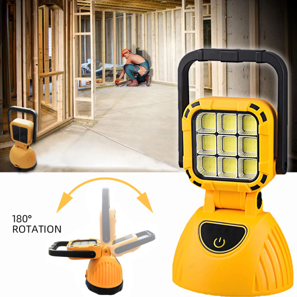 Handheld Solar Charging Emergency Lamp