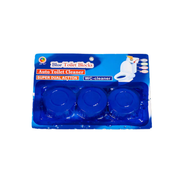 Toilet Blue Blocks - 3 Per pack