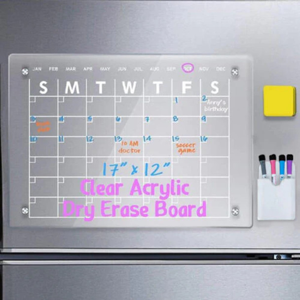 Magnetic Crystal Weekly Planner Board