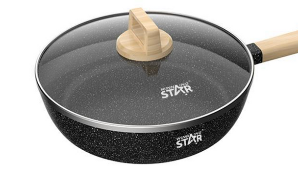 Die Cast Aluminum Non Stick Round Stir Frying Pan