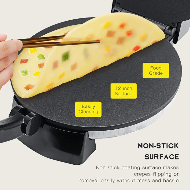 Clatronic Deluxe Roti Maker With Timer