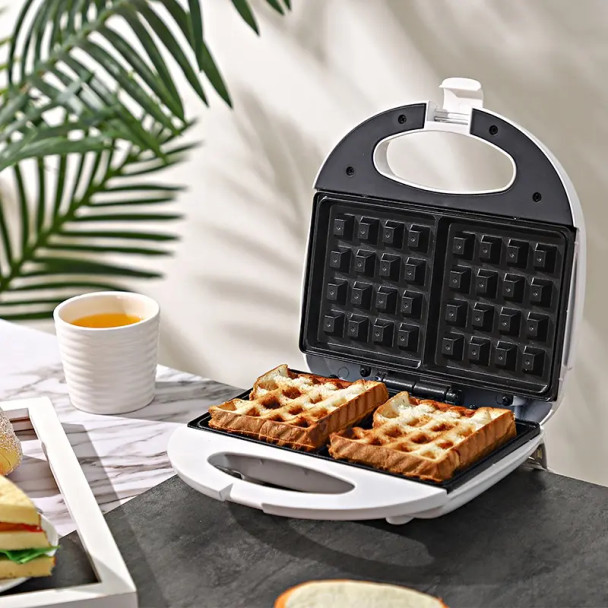 Portable 2 Slice Waffle Maker