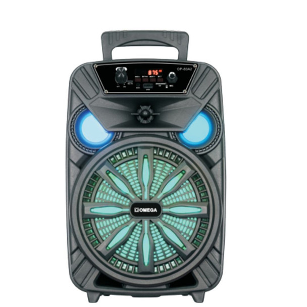 Omega 8 Inch Portable Karaoke Speaker