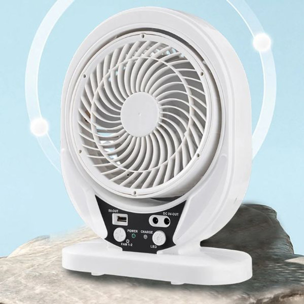 4 in 1 Rechargeable Fan With LED Light