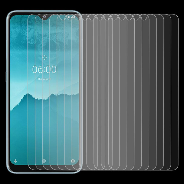 50 PCS - Nokia 6.2 2.5D Non-Full Screen Tempered Glass Film - Open Box (Grade A)