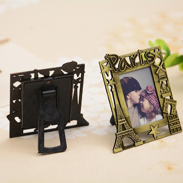 2 PCS Creative Metal Vintage Photo Frame(Square Keychain) - Open Box (Grade A)