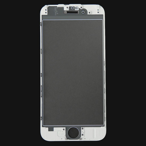 2 in 1 for iPhone 6 (Front Screen Outer Glass Lens + Frame)(White) - Open Box (Grade A)