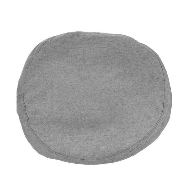 70x80cm Lazy Sofa Cloth Cover Lounger Seat Bean Bag Chair Tatami Pouf Puff Couch Protective Cover with Handle - Light Grey(Color=Light Grey) - Open Box (GRADE B)