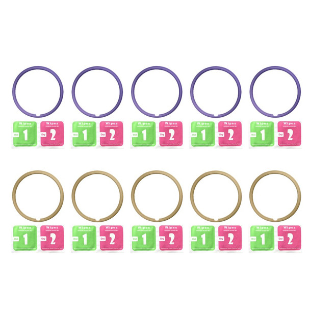 5Pcs Soft 3D Curved Edge Protective Film Cover Screen Protector for Garmin Lily - Gold(Color=Gold) - Open Box (GRADE A)