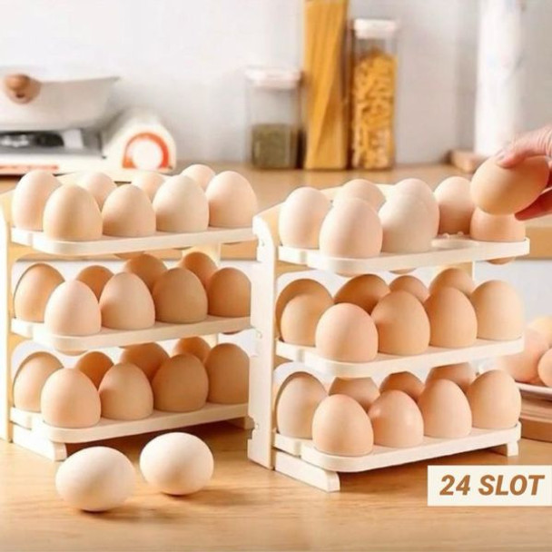 3 Layer Stackable Egg Organizer