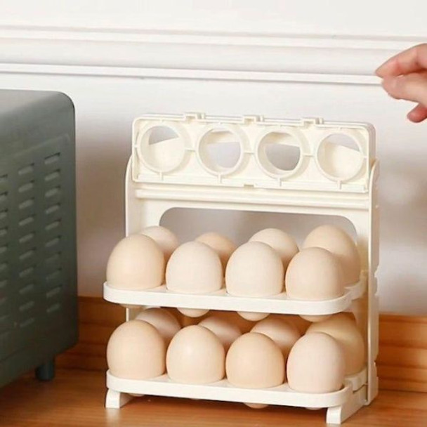 3 Layer Stackable Egg Organizer