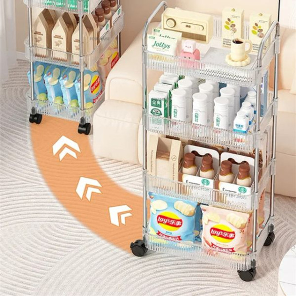 3-Tier Acrylic Trolley Organizer